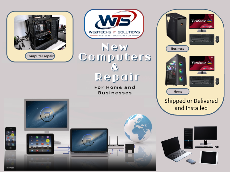 New PC repair service