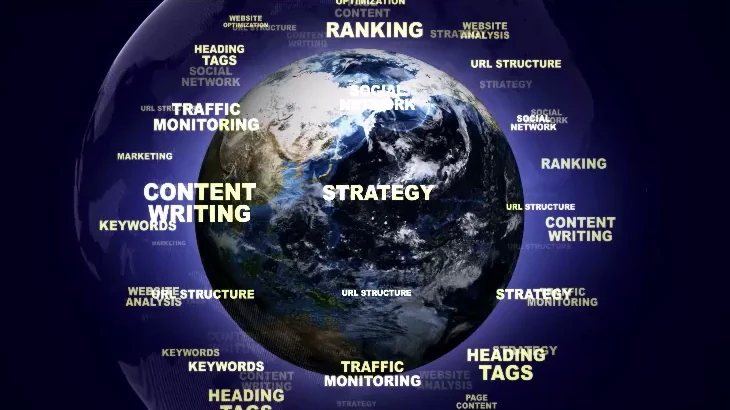 SEO elements like keywords, content writing, heading tags, and site structure that go into every website we build